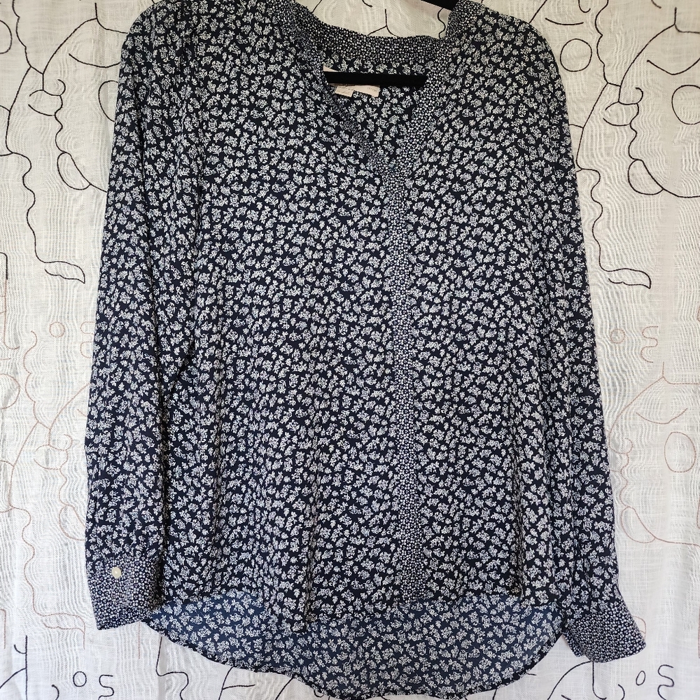 Loft long sleeve floral top - Picture 2 of 4